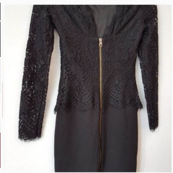 Ted Baker Lace Black Dress - Picture 7 of 7